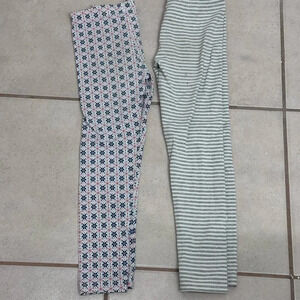 Carter’s‎ Kids girls 2- pair leggings Pants size 6